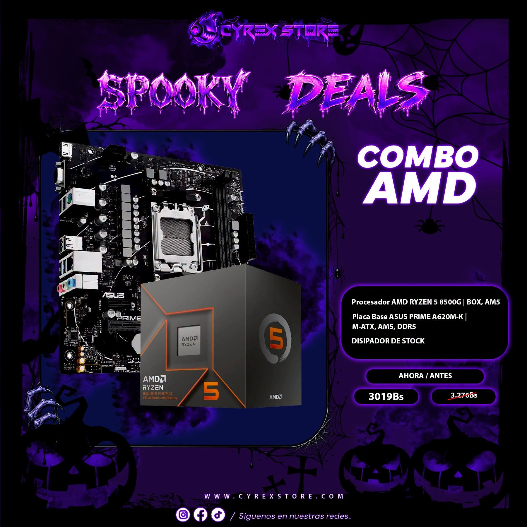 Spooky Deals - COMBO AMD 2