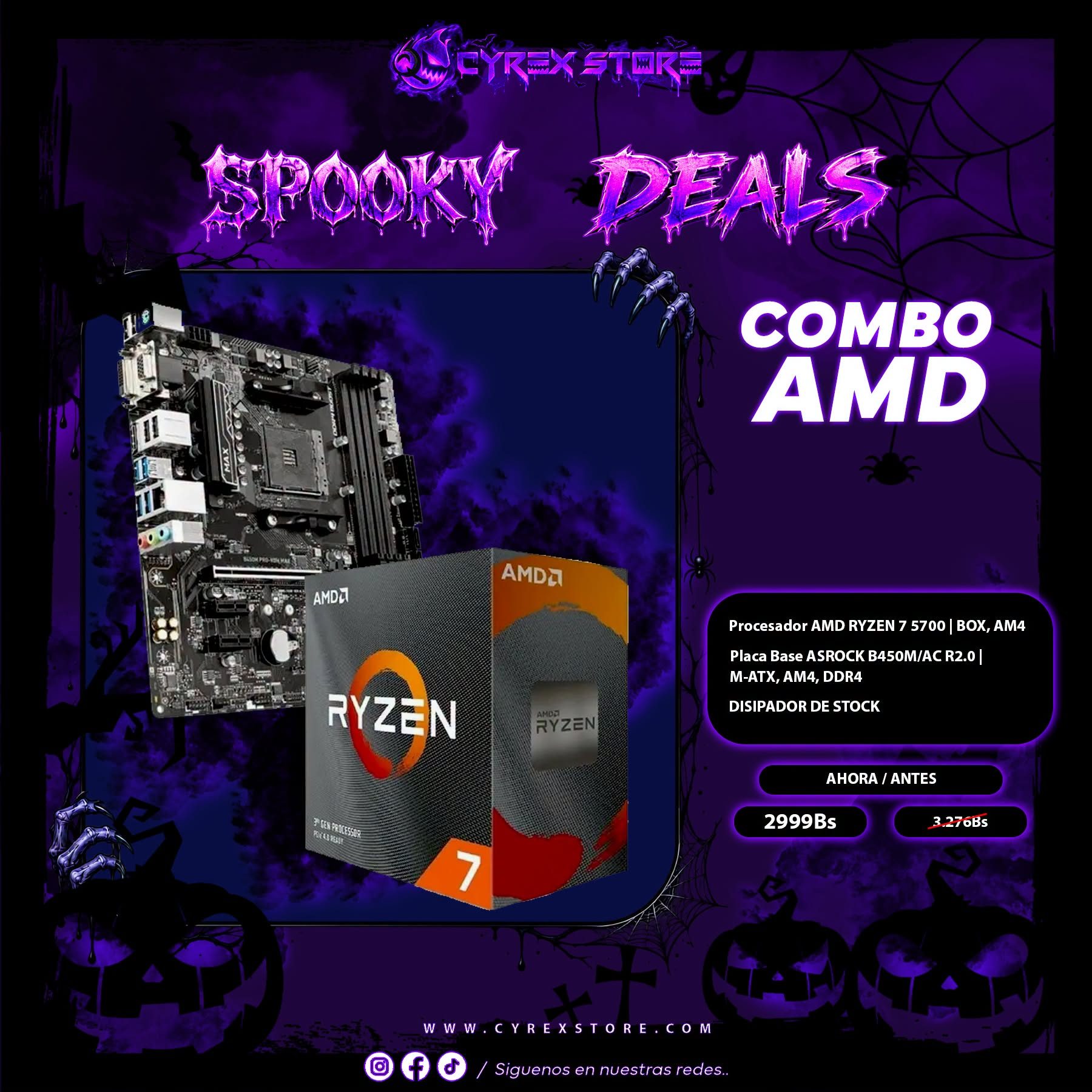 Spooky Deals - COMBO AMD 1