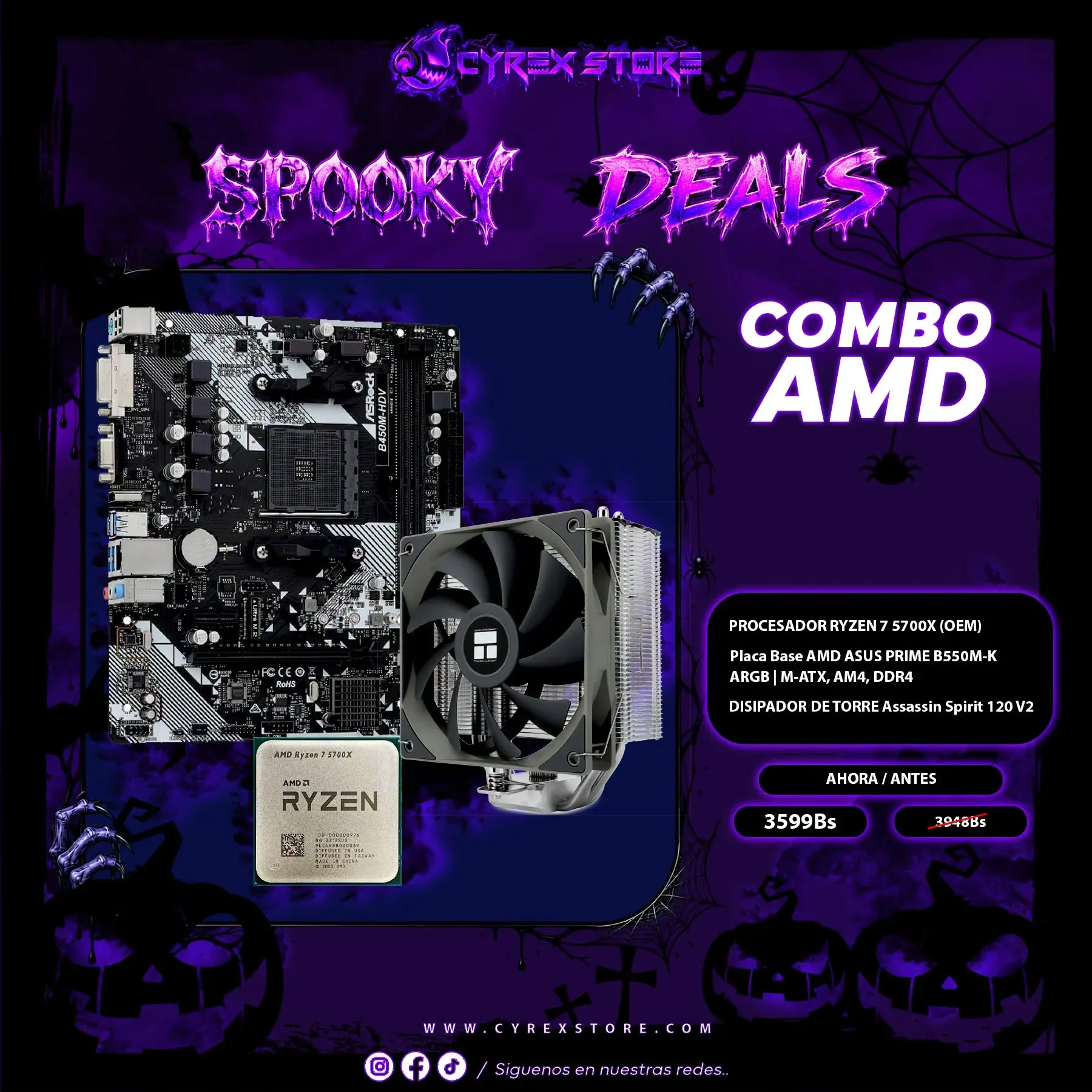Spooky Deals - COMBO AMD 3