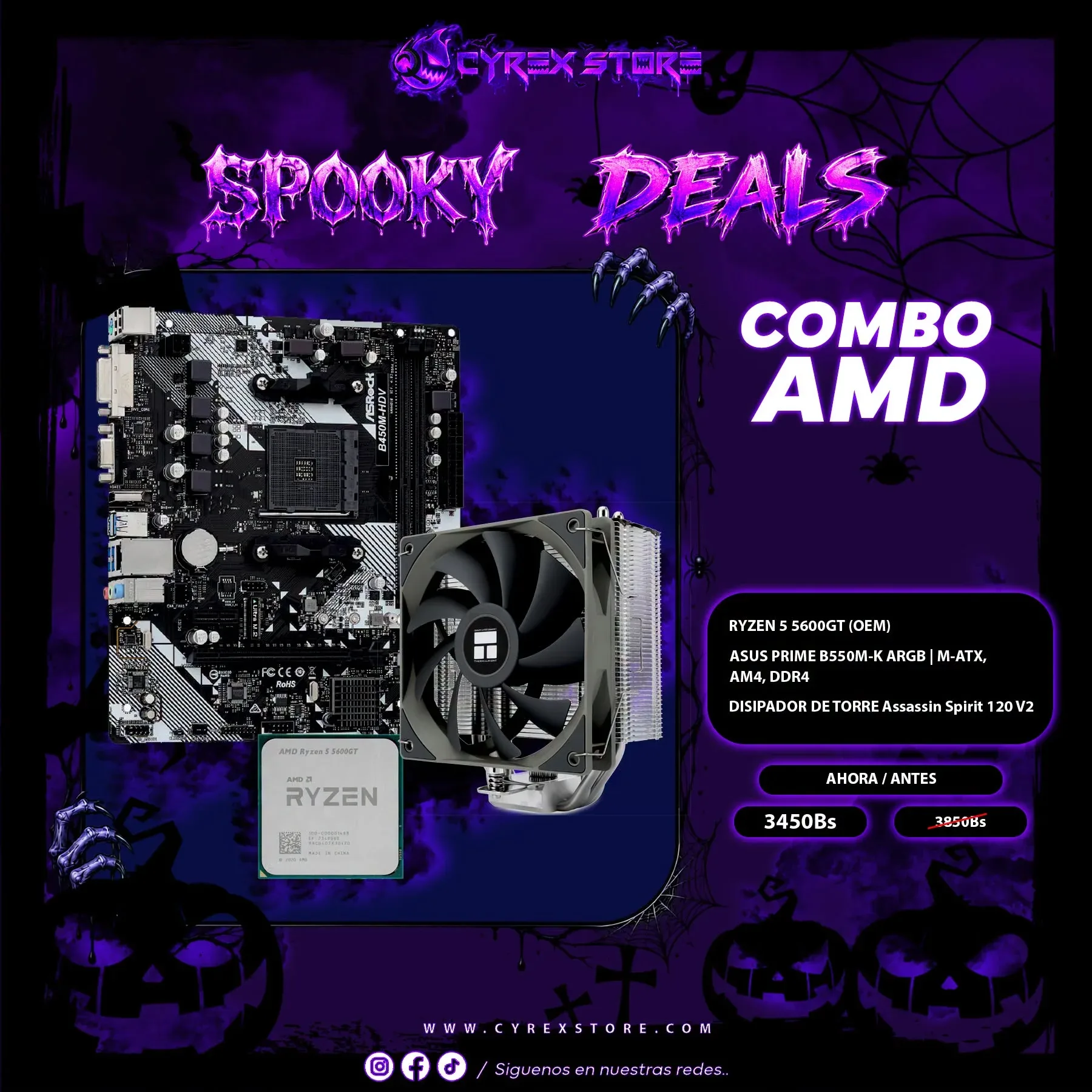 Spooky Deals - COMBO AMD 5