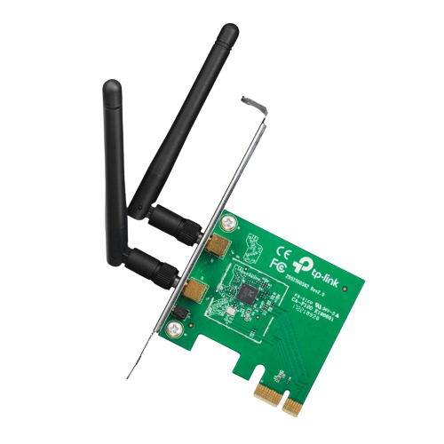 Tarjeta WiFi TP-LINK TL-WN881ND V2.20 | PCIe, 2x Antenas, Single Band (2.4G)
