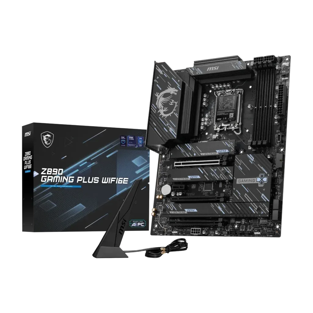 Placa Base MSI Z890 GAMING PLUS WIFI | ATX, LGA1851, DDR5