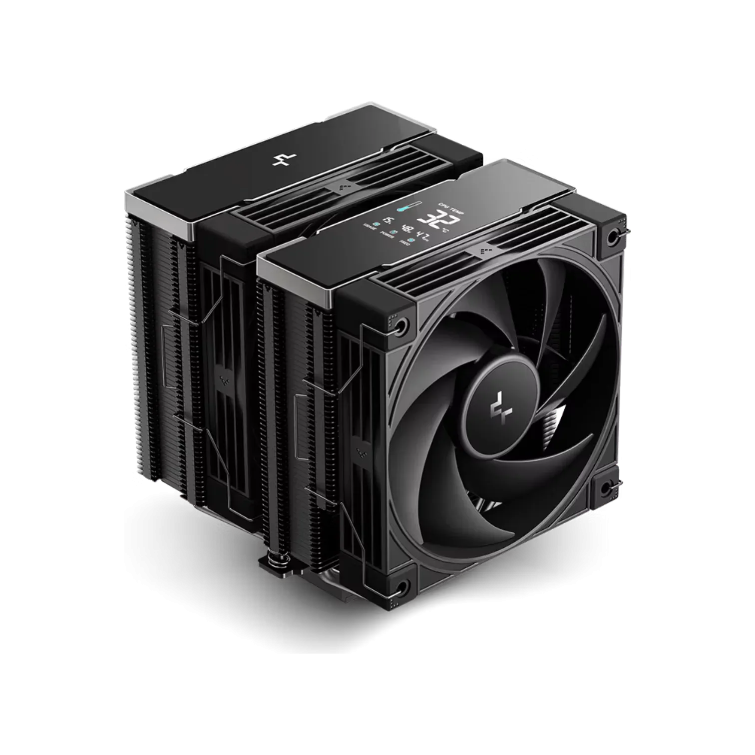 Disipador DEEPCOOL AK620 G2 DIGITAL NYX | 6 Heatpipes, 2.04mmAq