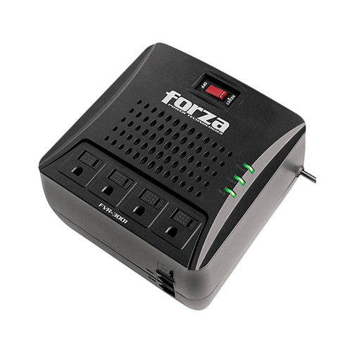 Estabilizador FORZA FVR-3002 | 3000VA, 4x Tomas