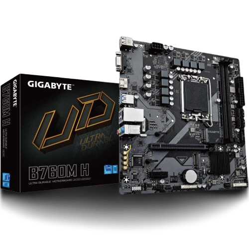 Placa Base GIGABYTE B760M-H M-ATX, LGA1700, DDR5