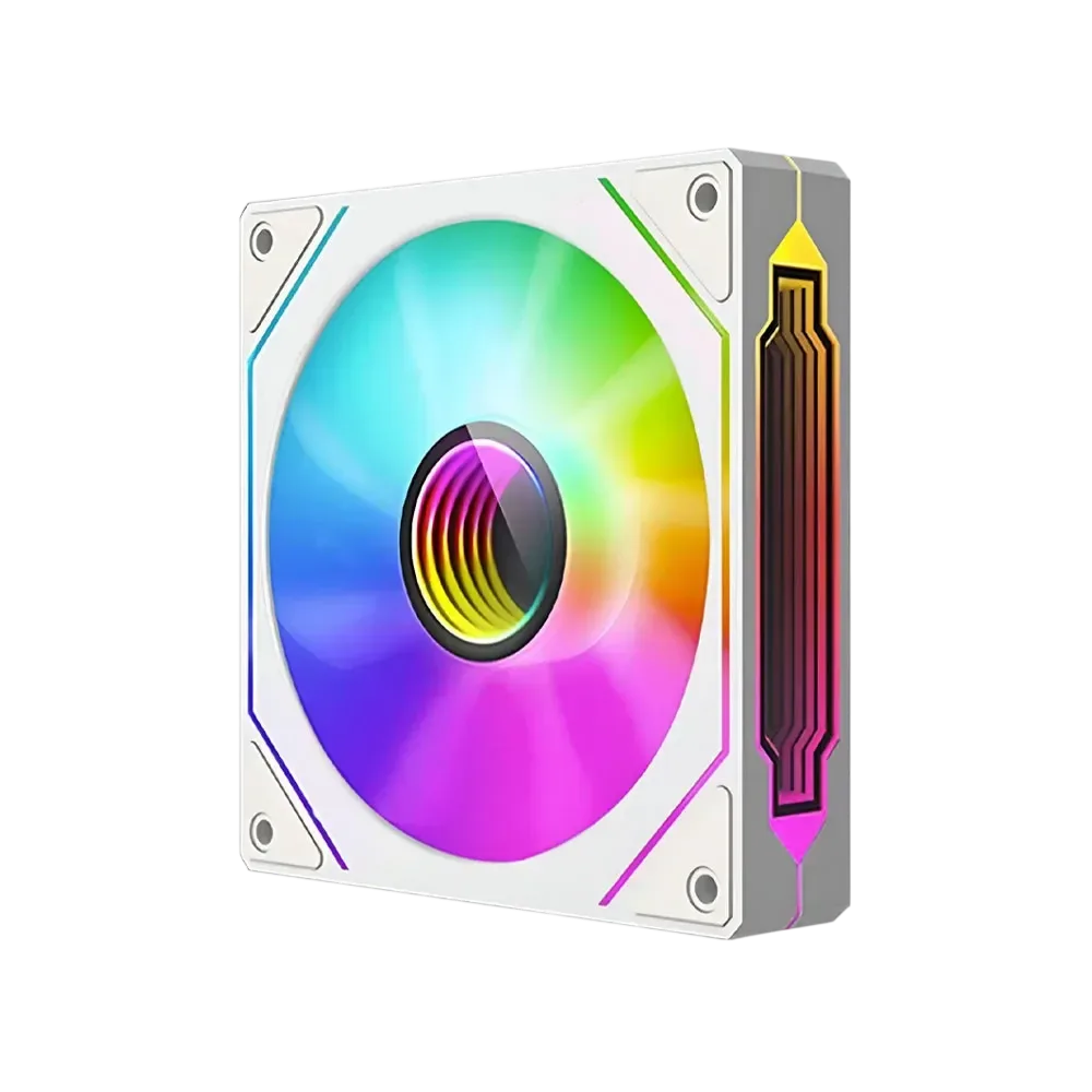 Ventilador FROSTWIND PRISM IV PRO WHITE | PWM, ARGB
