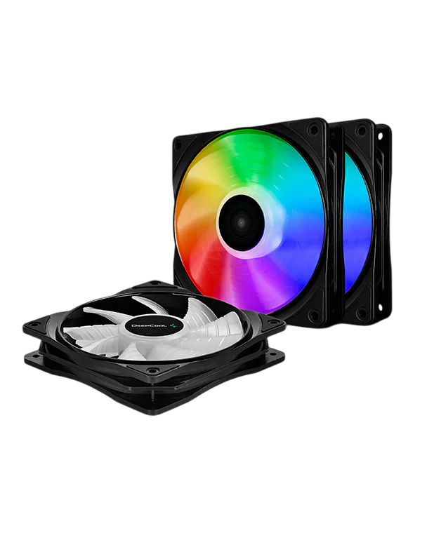 Kit de Ventiladores DEEPCOOL FC120 | 3 FANS, PWM, ARGB