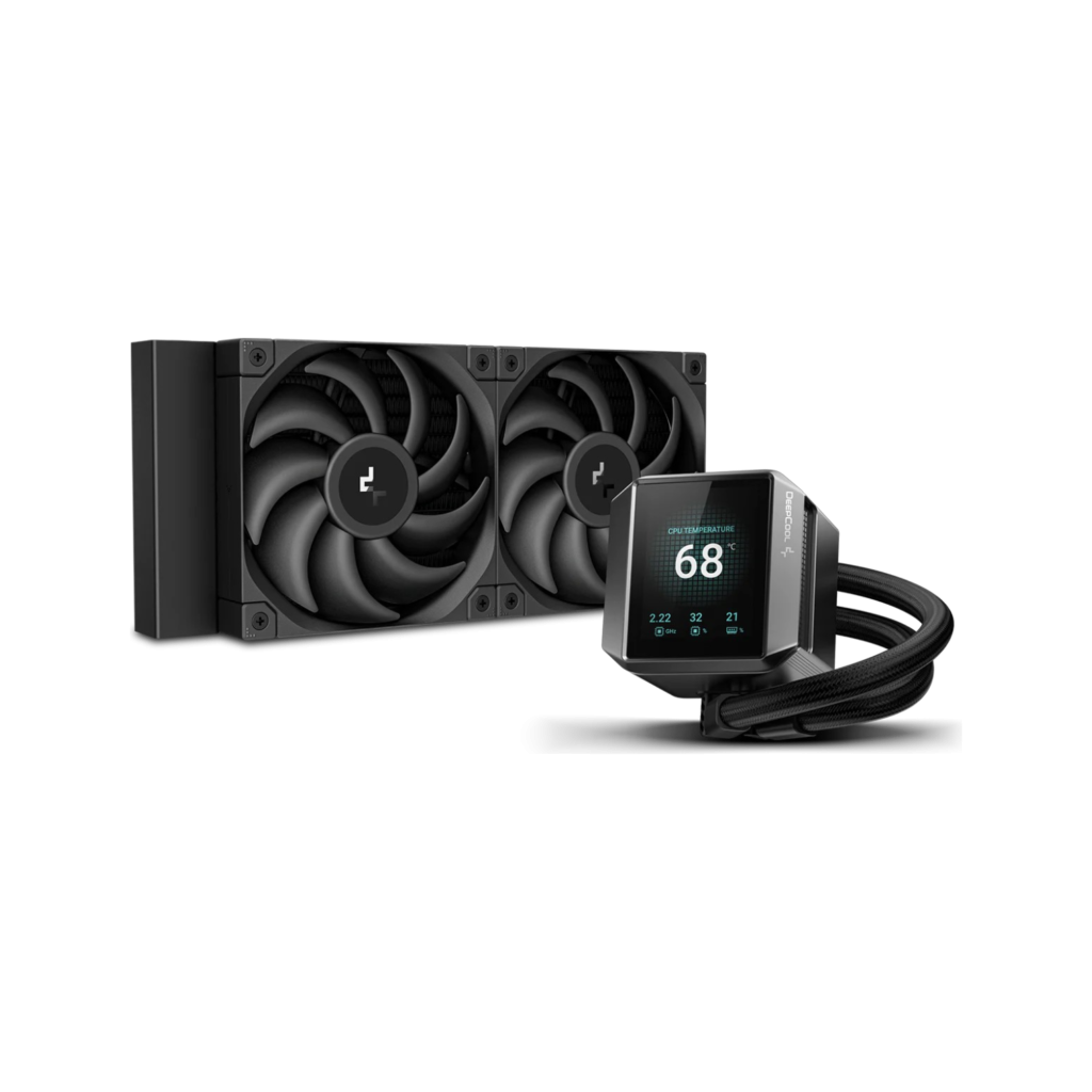 Ref. Líquida DEEPCOOL MYSTIQUE 240 | 2 FANS, 4.32mmAq