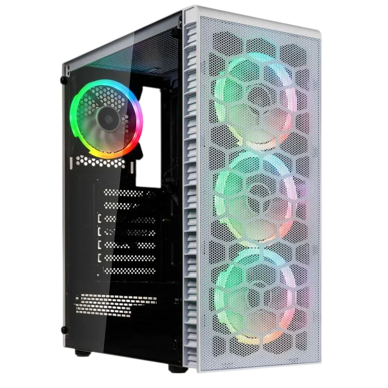 Gabinete KOLINK OBSERVATORY LITE MESH WHITE | ATX, 4 FANS