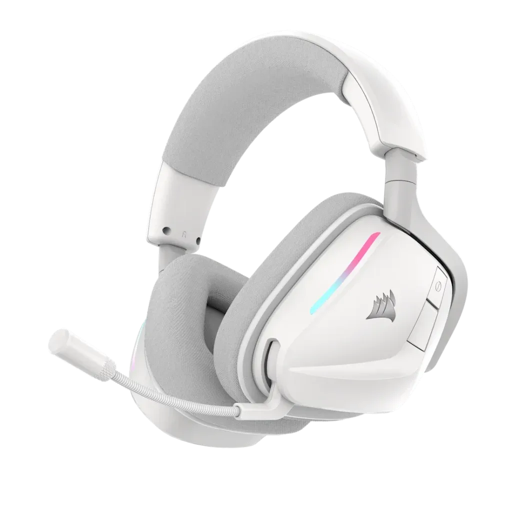 AUDIFONO CORSAIR Void v2 WIRELESS WHITE | Dolby Atmos, Blueetooth