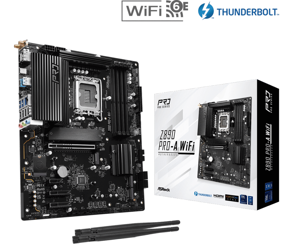 Placa Base ASROCK Z890 PRO-A WIFI M-ATX, DDR5