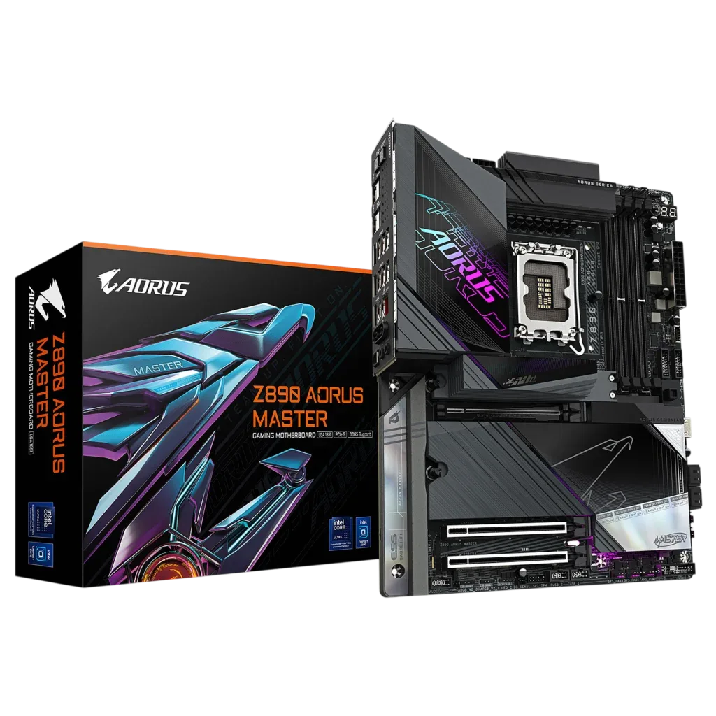 Placa Base GIGABYTE Z890 AORUS MASTER | LGA 1851, ATX, DDR5, PCIe 5.0