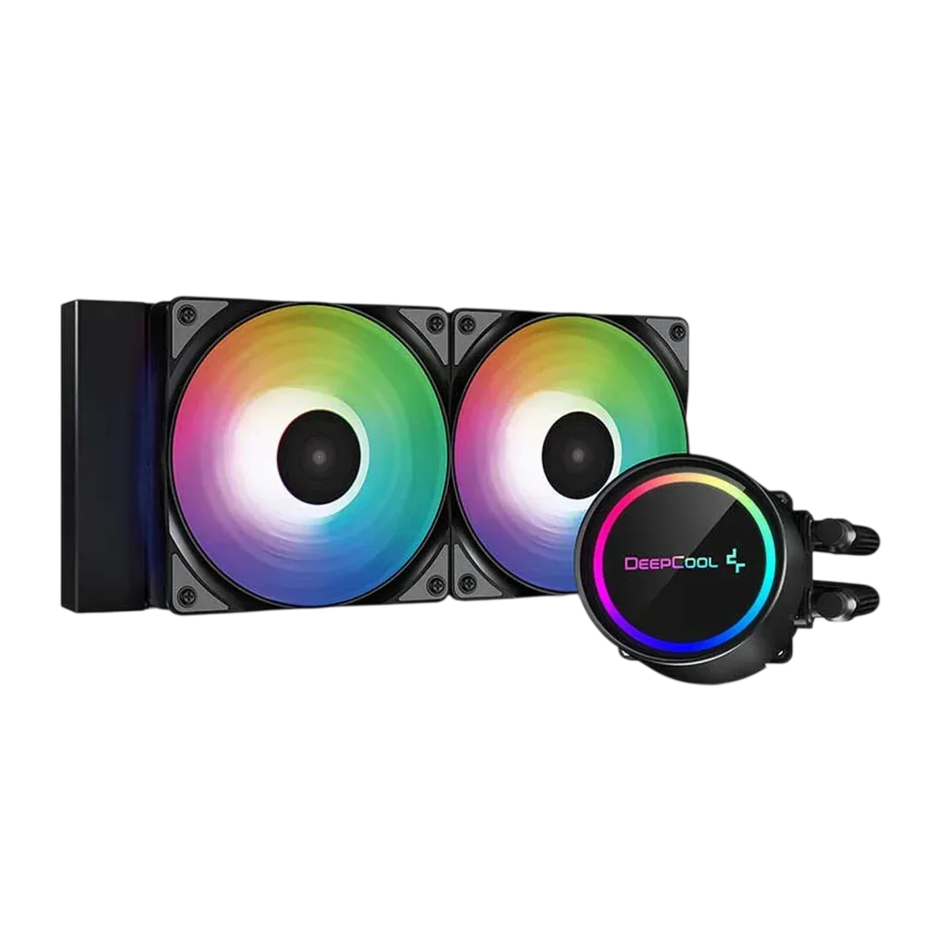 Ref. Líquida DEEPCOOL GAMMAXX L240 ARGB | 2 FANS, 2.42mmAq