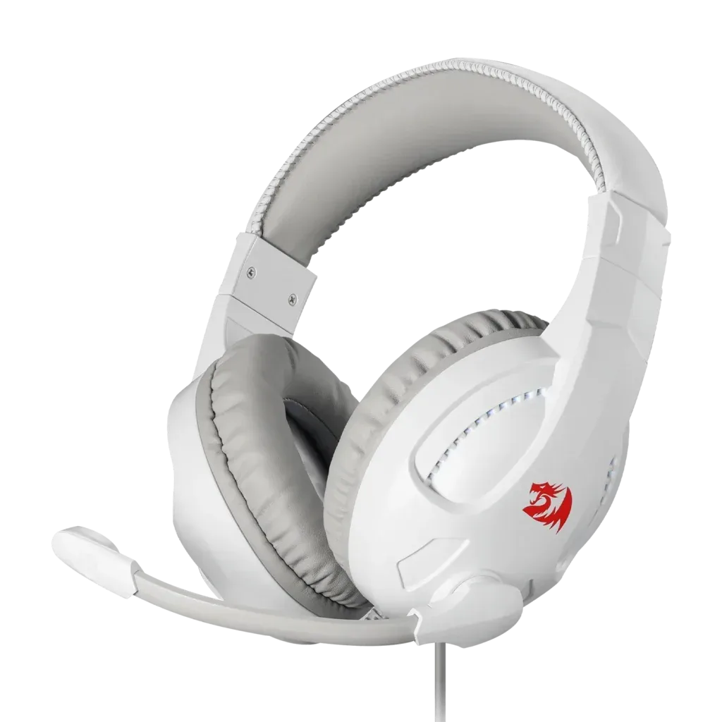Auriculares REDRAGON CRONUS WHITE H211 | Single Mode (3.5mm+USB)