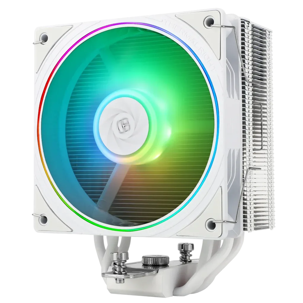Disipador THERMALRIGHT ASSASSIN SPIRIT 120 EVO WHITE ARGB | 4 Heatpipes, 2.21mmAq