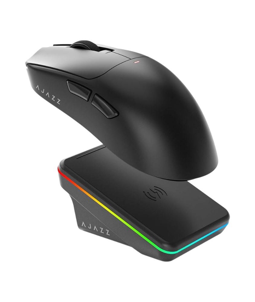 Mouse Gamer AJAZZ AJ200 con Base de Carga