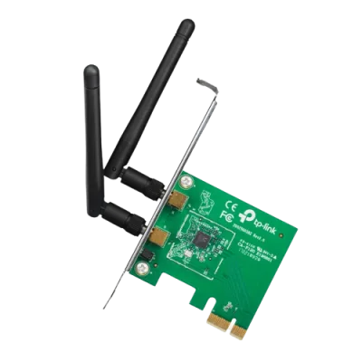 Tarjeta WiFi TP-LINK TL-WN881ND V2.20 | PCIe, 2x Antenas, Single Band (2.4G)