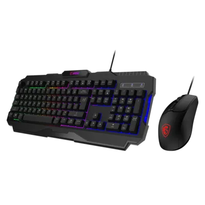 Combo MSI FORGE GK100 COMBO (Teclado GK100 + Mouse GM100) | Single Mode (USB)