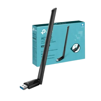 Receptor WiFi TP-LINK ARCHER T2U PLUS V1.0 | USB, 1x Antena, Dual Band (2.4G/5G)