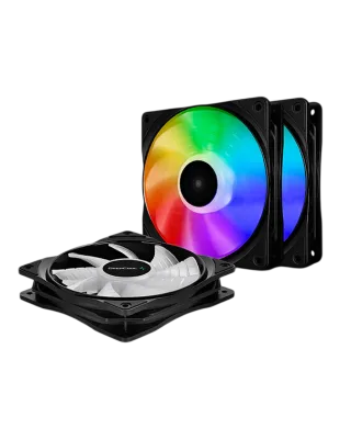 Kit de Ventiladores DEEPCOOL FC120 | 3 FANS, PWM, ARGB
