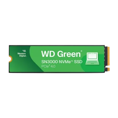 M.2 WESTERN DIGITAL GREEN SN3000 1TB | GEN 4, 5000MB/s
