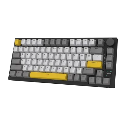 Teclado AJAZZ X NACODEX AK820 PRO BLACK/GREY/YELLOW