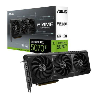 Tarjeta Gráfica ASUS PRIME GeForce RTX 5070 Ti 16GB | 256-Bit GDDR7