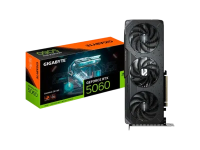 Tarjeta Gráfica GIGABYTE RTX 5060 GAMING OC 8GB | GDDR7, 3 FANS, 281mm