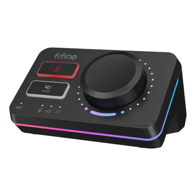 Mezcladora de Audio FIFINE SC9 USB
