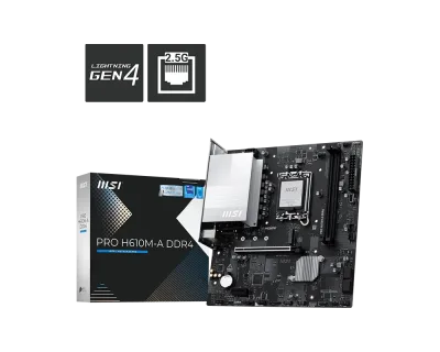 Placa Base MSI PRO H610M-A | M-ATX, LGA1700, DDR4