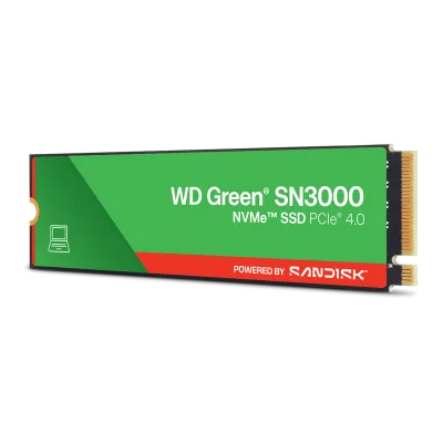 M.2 WESTERN DIGITAL GREEN SN3000 1TB | GEN 4, 5000MB/s
