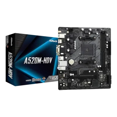 Placa Base ASROCK A520M-HDV | M-ATX, AM4, DDR4