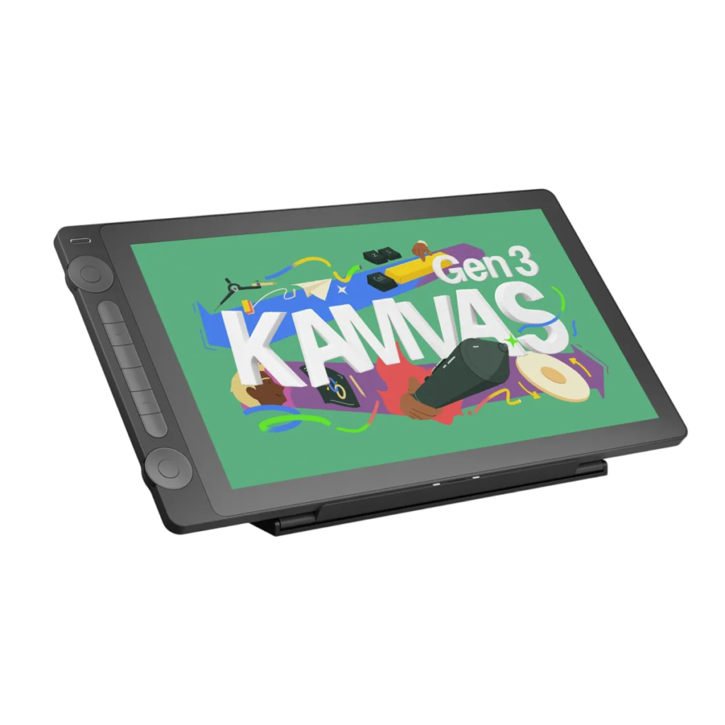 HUION KAMVAS 16 (Gen 3) 2.5K QHD Tableta de dibujo con pantalla