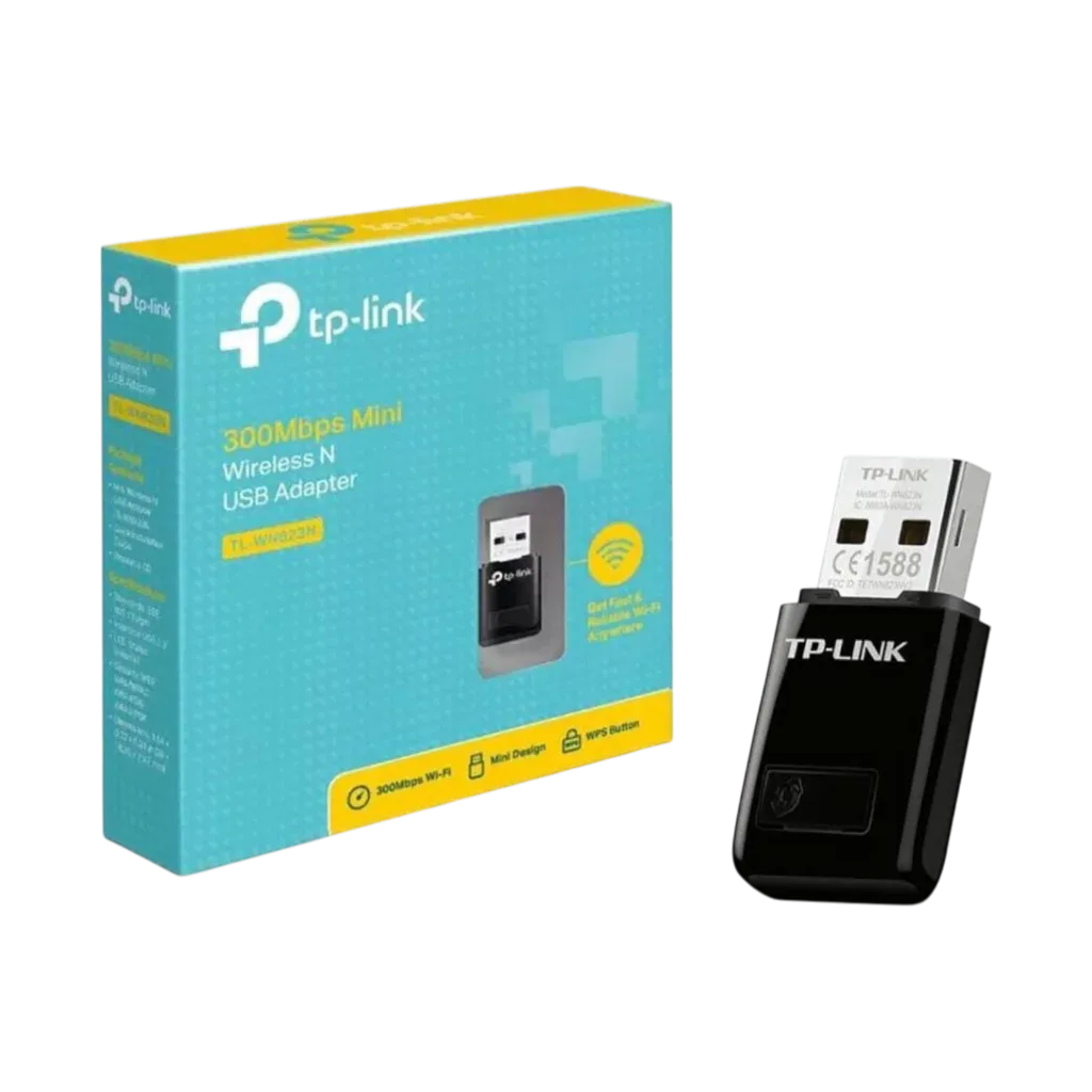 Receptor WiFi TP-LINK TL-WN823N V3.0 | USB, Single Band (2.4G)