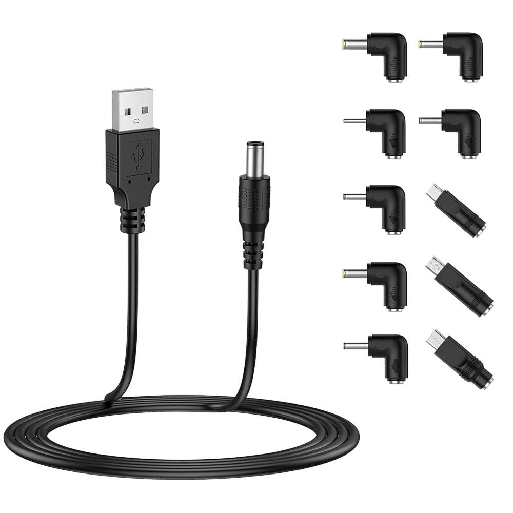 LIANSUM – Cable de alimentación USB a DC 5V