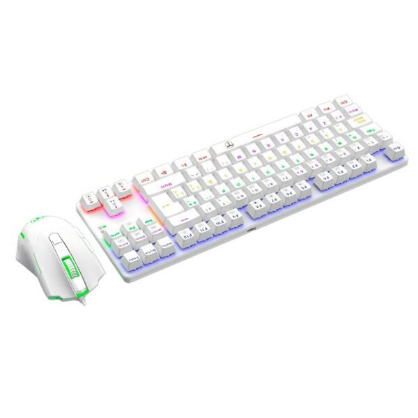 Combo T-DAGGER ADVANCE FORCE T-TGS005W-RD TECLADO Y MOUSE (Wired)