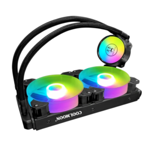 Ref. Líquida COOLMOON ICEMOON 240 RGB | 2 FANS, 2.2mmAq