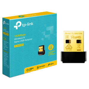 Adaptador WiFi TP LINK TL-WN725N V3.0 | USB, Single Band (2.4G)