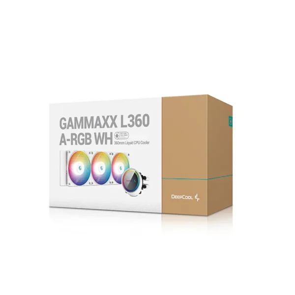 Refrigeración Líquida DEEPCOOL GAMMAXX L360 ARGB WH