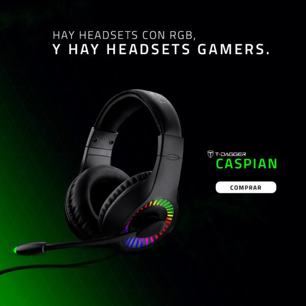Auriculares T-DAGGER CASPIAN
