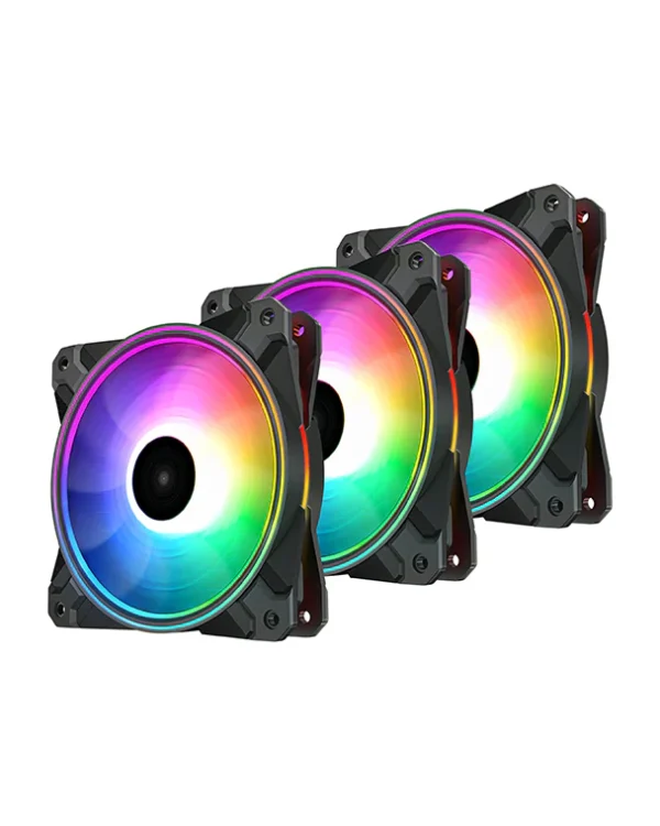 Pack de Ventiladores DEEPCOOL CF120 PLUS | ARGB, 3 en 1