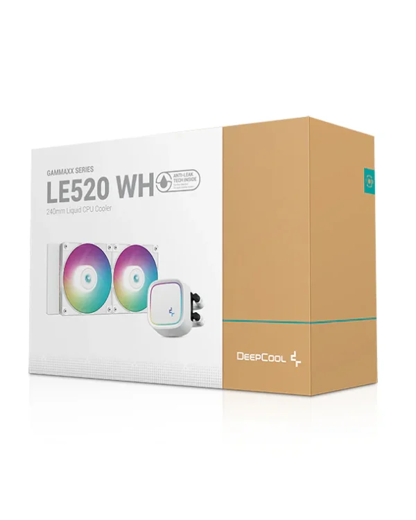 Refrigeración Líquida DEEPCOOL LE520 WH