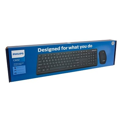 Combo PHILIPS C602 TECLADO Y MOUSE (Wireless)