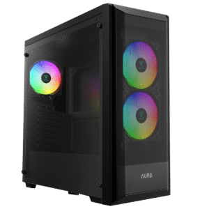 Gabinete GAMDIAS AURA GC6 ELITE ARGB | ATX, 3F