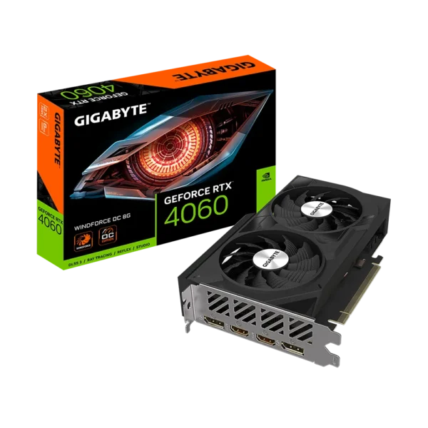 TARJETA DE VIDEO GIGABYTE WINDFORCE RTX 4060 8GB