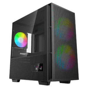 Gabinete DEEPCOOL CH360 DIGITAL | M-ATX, 3F