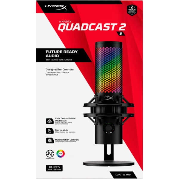 Micrófono HYPERX QUADCAST 2 S