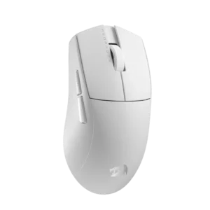 Mouse REDRAGON K1NG PRO WHITE M916W-PRO-1K (Cableado/Inalámbrico 2.4G & BT)