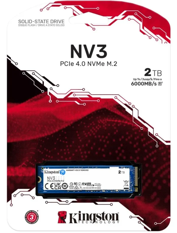 DISCO SSD M.2 KINGSTON NV3 2TB - Image 2