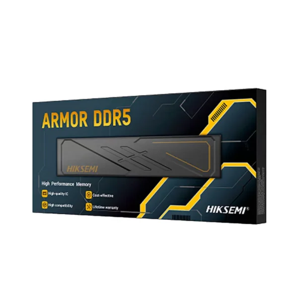 MEMORIA RAM DDR5 HIKSEMI ARMOR 32GB 5600MHz BLACK